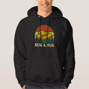 Hug Nug Chicken Nugget Frittiertes Hähnchen Jung Hoodie