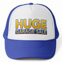 "Huge Garage Sale" Hut