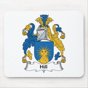 Hügel-Familienwappen Mousepad