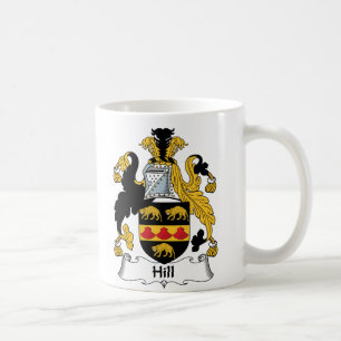 Hügel-Familienwappen Tasse