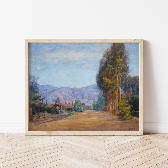 Hügel in der Nähe von Redlands, CA | Theodore Clem Poster (Von Creator hochgeladen)
