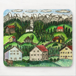 Hügel-Land Mousepad