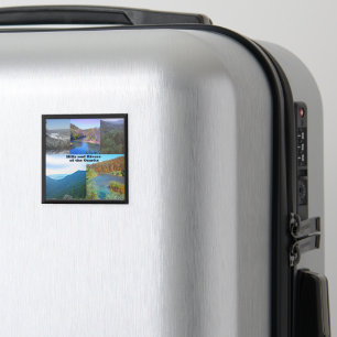 Hügel und Flüsse der Ozarks Magnet