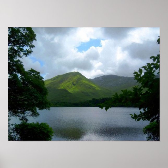 Hügel von Connemara Poster (Vorne)