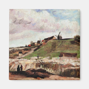 Hügel von Montmartre mit Steinbruch von Vincent va Magnet
