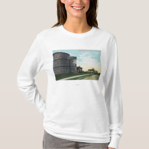 Hügel-Wasserreservoir-Szene der Königin-Anne T-Shirt
