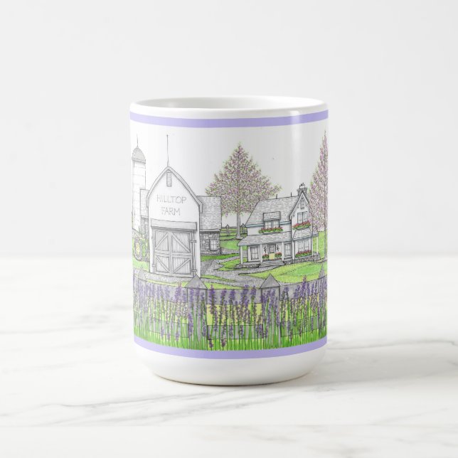 Hügelhof 15oz Kaffeetasse (Mittel)