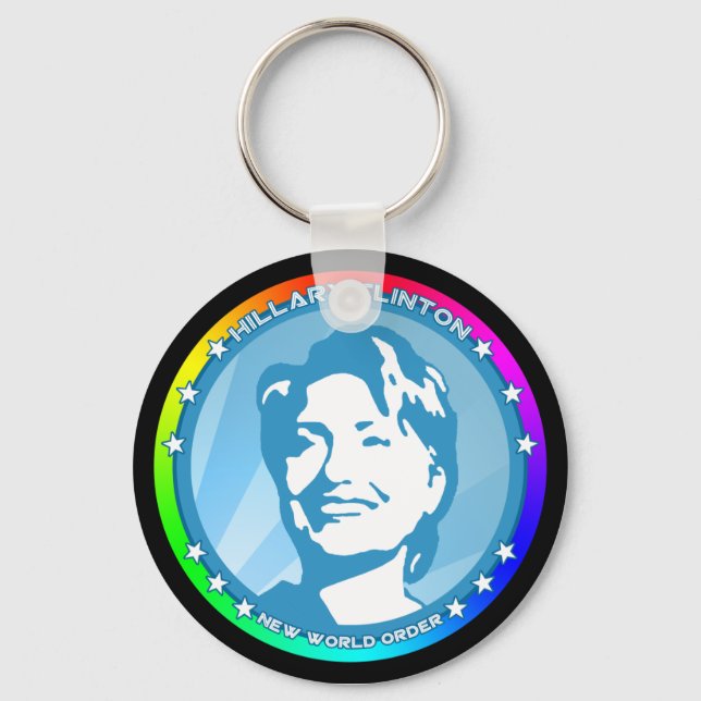 Hügelklaton. Regenbogen. Schlüsselanhänger (Vorderseite)