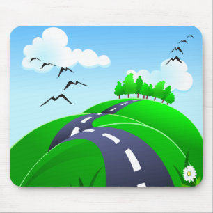 Hügelstraße, Mousepad