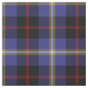Hügeltartan-Druck Stoff