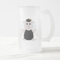 Huggable Angel Black Sheep