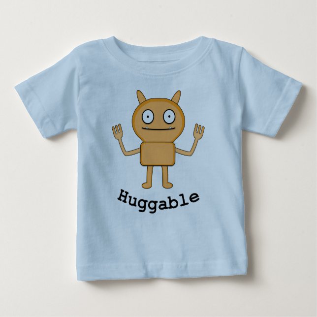 Huggable - Baby Fine Jersey T - Shirt (Vorderseite)