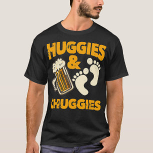 Huggies and Chuggies Funny Future Pater Party T-Shirt