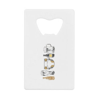 Huggies and Chuggies Geldbeutel Flaschenöffner