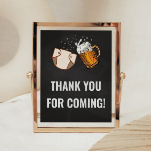 Huggies and Chuggies Vielen Dank für Ihr Kommen Poster