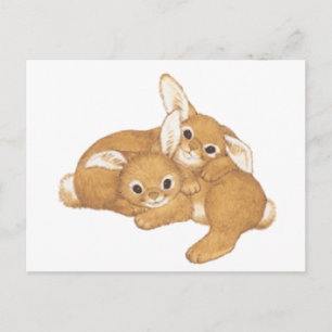 Huggy Bunnies Postkarte