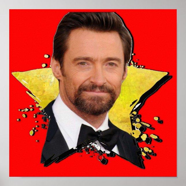 Hugh Jackman Poster (Vorne)