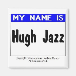 Hugh Jazz Magnet