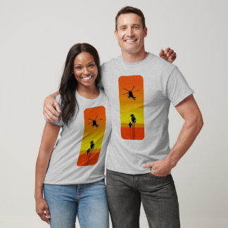Hughes 500 Sunset T-Shirt