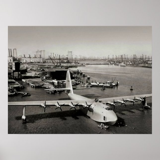 Hughes H4 Spruce Goose 1947 Poster (Vorne)