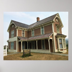 Hughes House, Cape Blanco, Oregon Coast Poster