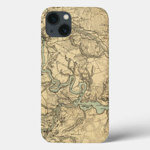 Hughes-Militärkarte von Richmond und von Case-Mate iPhone Hülle