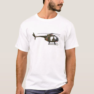 Hughes OH-6 Cayuse-Fräulein Clawd T-Shirt