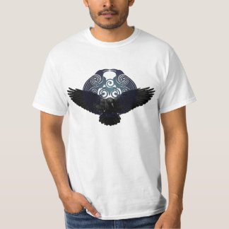 Hugin und Munin, Rabe, Odin T-Shirt