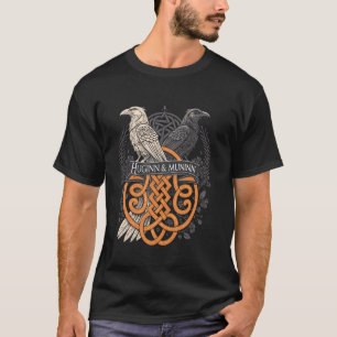 Huginn & Muninn Wikinger - keltische Knotarbeit-Ra T-Shirt