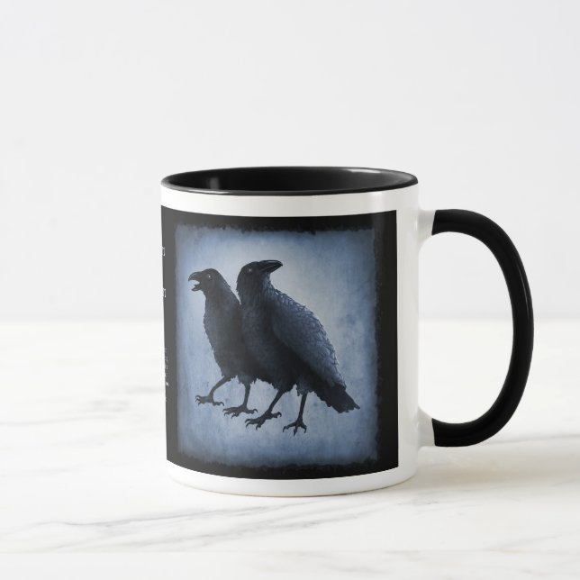 Huginn u. Muninn Tasse (Rechts)