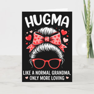 Hugma Valentinstag Zitat für liebevolle Oma mit Sü Karte