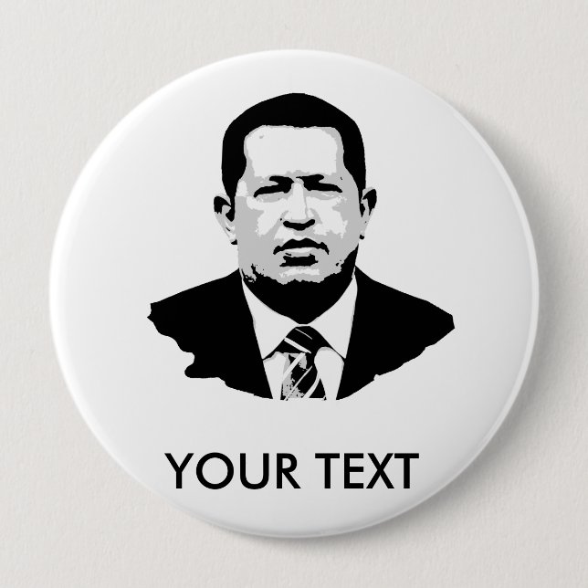 Hugo Chavez Button (Vorderseite)