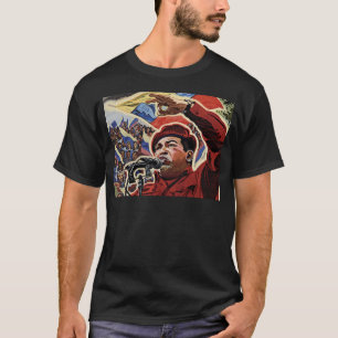 Hugo Chavez - Stil der Cartoon Revolution T-Shirt