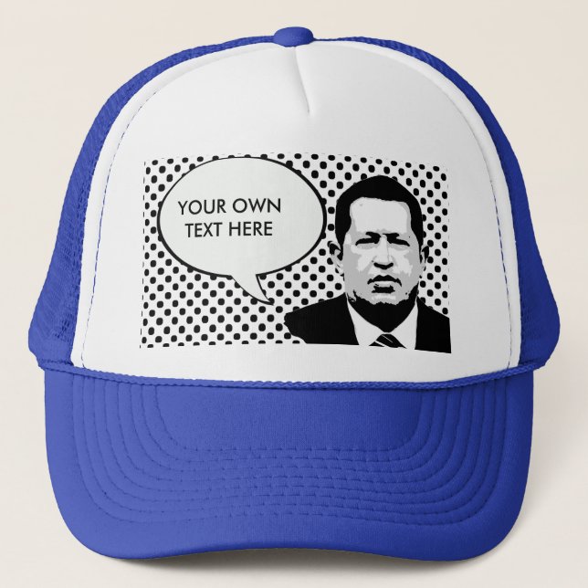 Hugo Chavez Truckerkappe (Vorderseite)