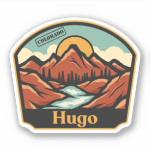 Hugo, Colorado Aufkleber