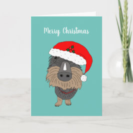 Hugo, der Wursthund Feiertagskarte