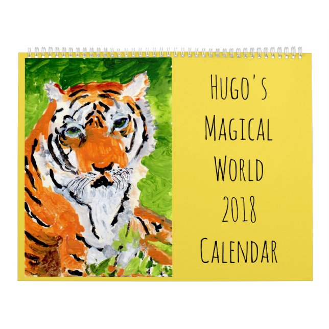 Hugo magischer Wandkalender Welt2018 (Titelbild)