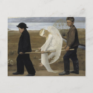 Hugo Simberg Art Postkarte