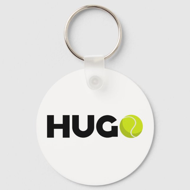 Hugo Tennis Schlüsselanhänger (Vorderseite)