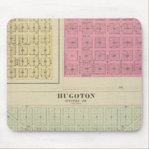 Hugoton, Voorhees, Frisco, Kansas Mousepad