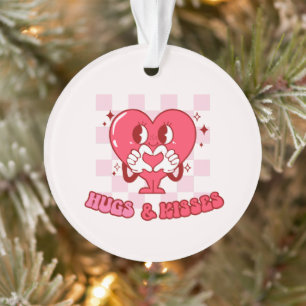 "Hugs and Kisses" Niedliches und liebenswertes r Ornament
