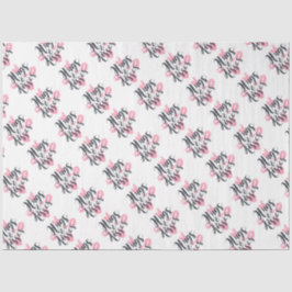 Hugs and Kisses with Hearts Tissue Seidenpapier