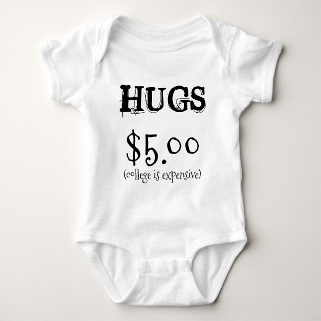 Hugs Baby Bodysuit Baby Strampler (Vorderseite)