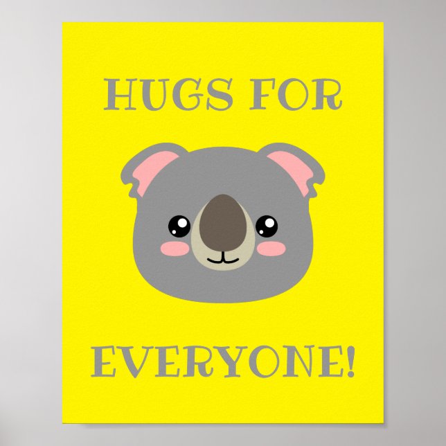 Hugs für alle! poster (Vorne)