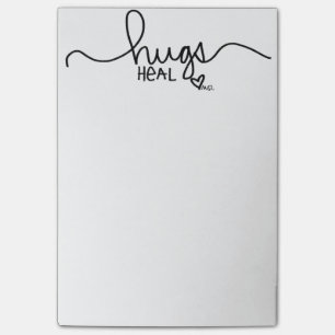 Hugs Heal Post-It-Notes Post-it Klebezettel
