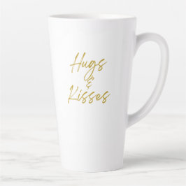 Hugs & Kisses Tall Latte Tasse