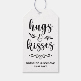 Hugs & Kisses Wedding | Brautparty Gefallen Gesche Geschenkanhänger