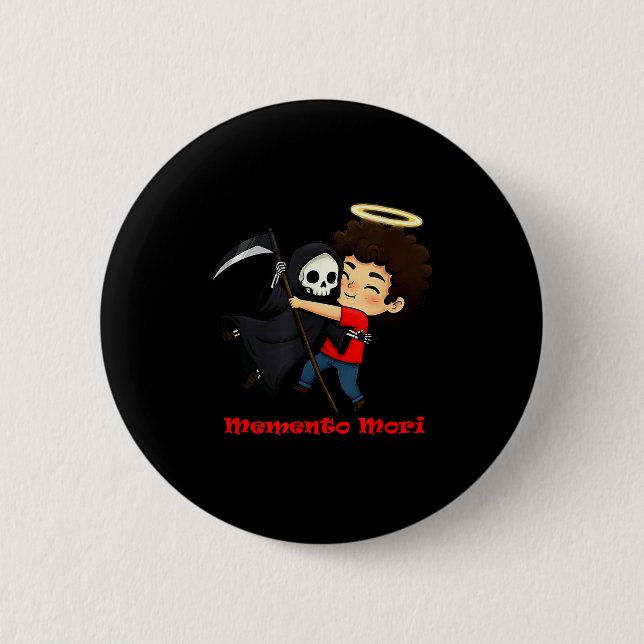 Hugs - Memento Mori  Button (Vorderseite)