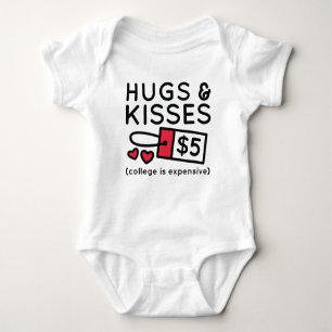 Hugs und Kisses Baby Strampler