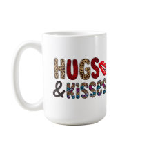 Hugs und Kisses Coffee Tasse